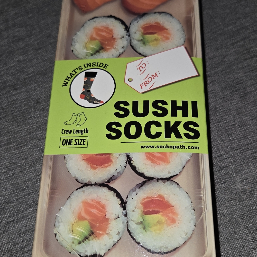 Sushi Socks Gift Set